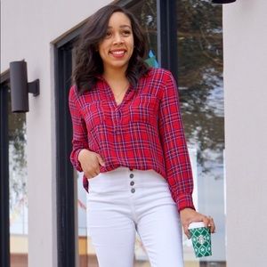 Target plaid tunic